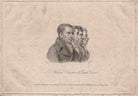 James Watson; Arthur Thistlewood; Thomas Preston; John Hooper NPG D18602