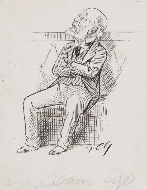 Sir john eldon gorst npg 2839