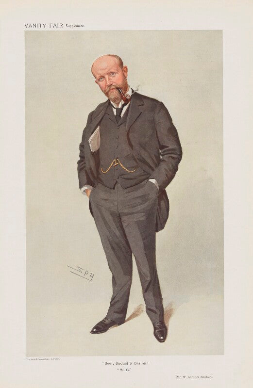 William gardner sinclair ('men of the day. no. 1181. "beer, budget & brains."') npg d45495