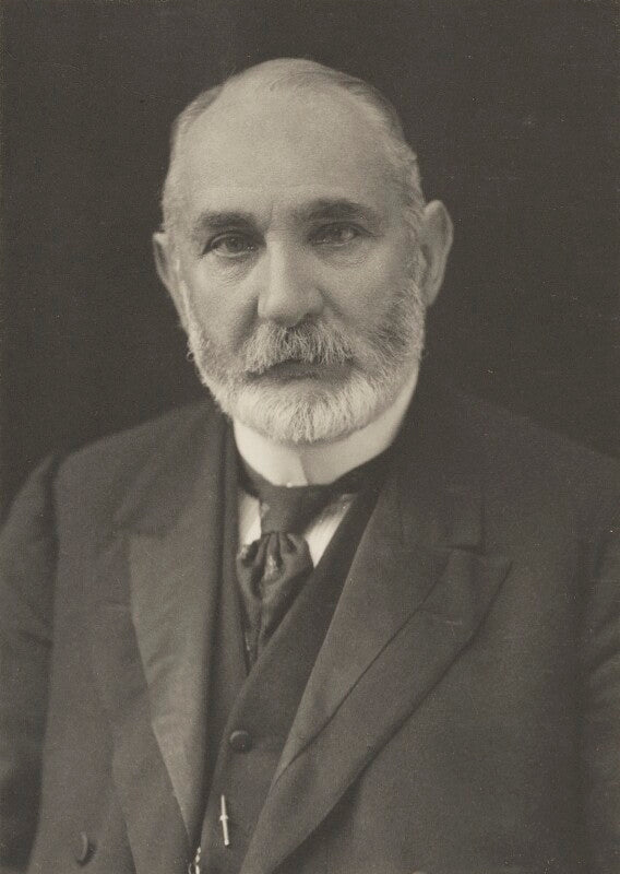 Sir george sherston baker, 4th bt npg ax39185