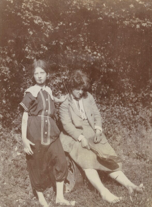 Julia frances strachey; ray strachey npg ax160816