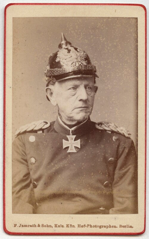 Helmuth karl bernhard von moltke, count von moltke npg x74313