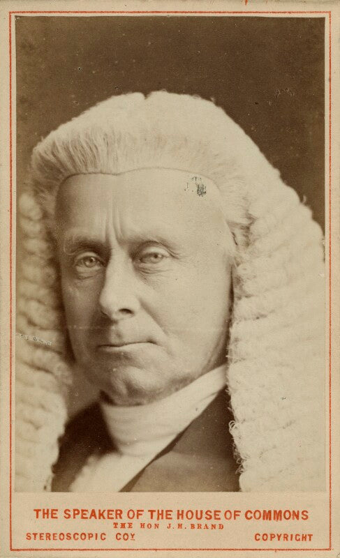 Henry bouverie william brand, 1st viscount hampden npg ax46208