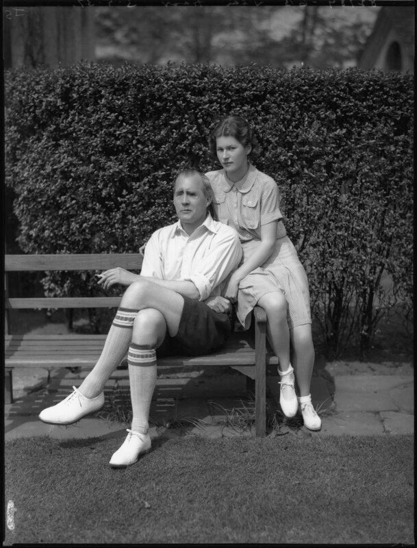 (william jocelyn) ian fraser, baron fraser of lonsdale; hon. jean fraser npg x37198