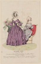 Paris visiting dress, 1839 NPG D47772