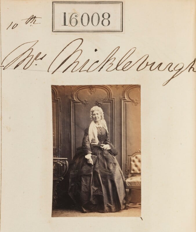 Mrs mickleburgh npg ax63938