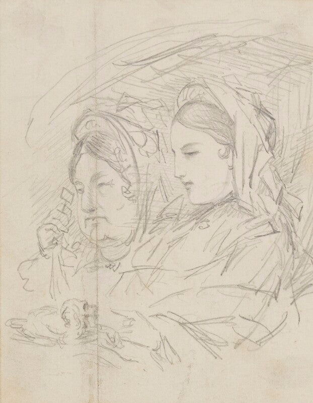 Two unknown sitters npg 2173(40)