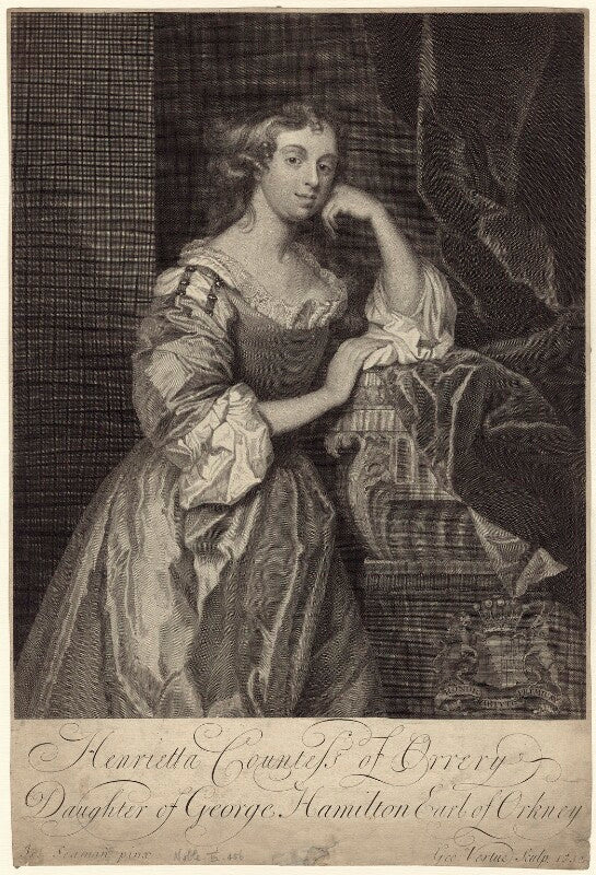 Henrietta boyle (née hamilton), countess of cork and orrery npg d27640