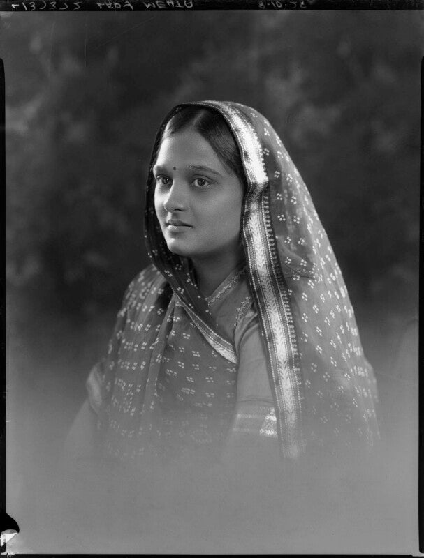 Dhanwanta, lady mehta npg x49872