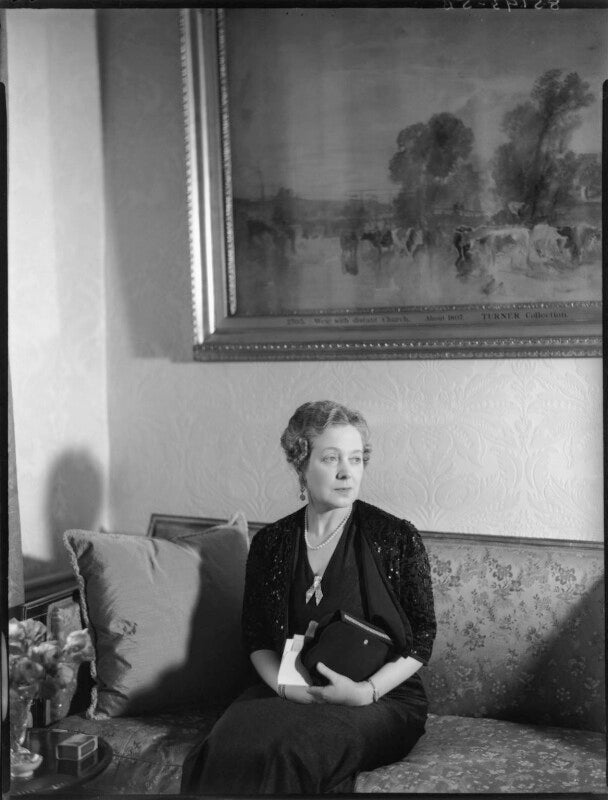 Anne vere chamberlain (née cole) npg x81354