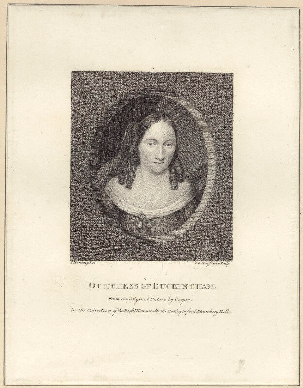 Mary Villiers (née Fairfax), Duchess of Buckingham NPG D30492
