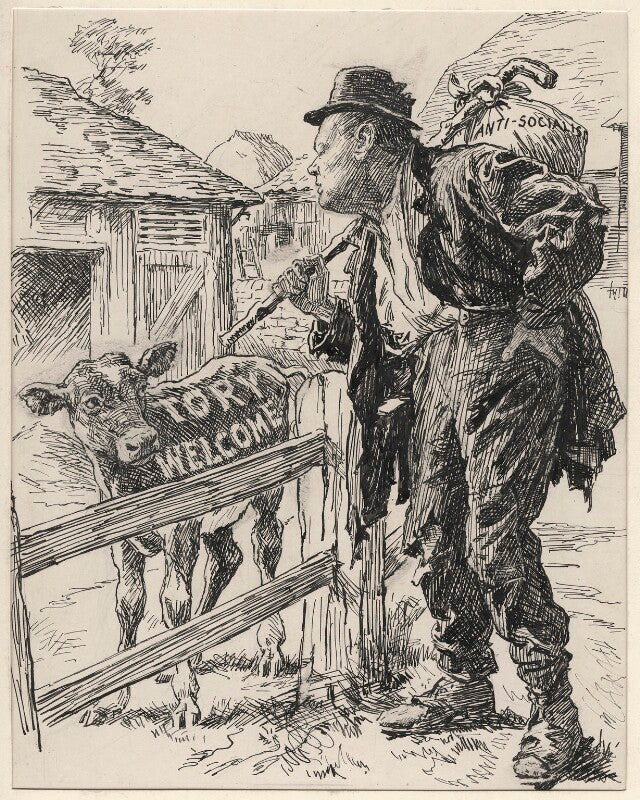 Winston churchill ('the prodigal's return') npg d9682