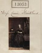 Miss Carrie Strickland NPG Ax62694