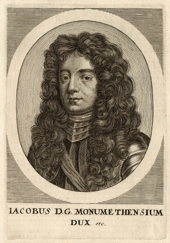James scott, duke of monmouth and buccleuch npg d35403