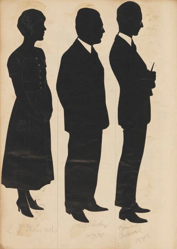 Tourists on the west pier, brighton (e.? hasscock; alb scholey; bernard chidworth) npg d46684