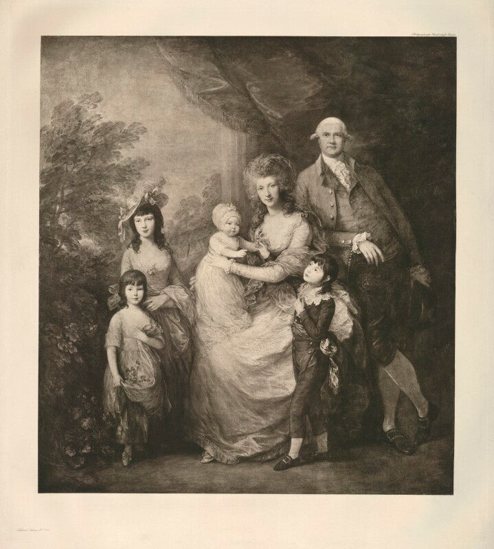 James baillie; colin baillie (née campbell) with their family npg d7467