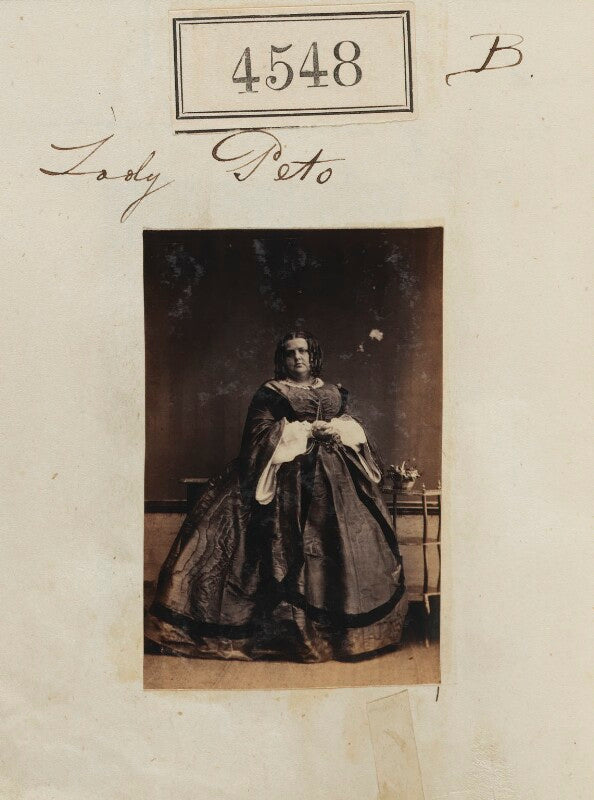 Sarah ainsworth (née kelsall), lady peto npg ax54560