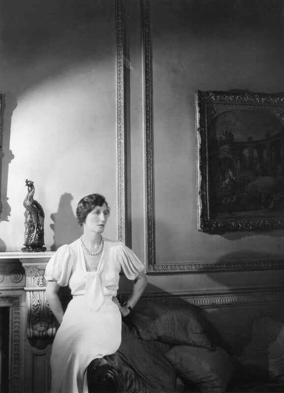 (helen) violet bonham carter (née asquith), baroness asquith of yarnbury npg x3025