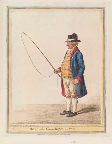 'Billy the gamekeeper. - W.S.' NPG D12939