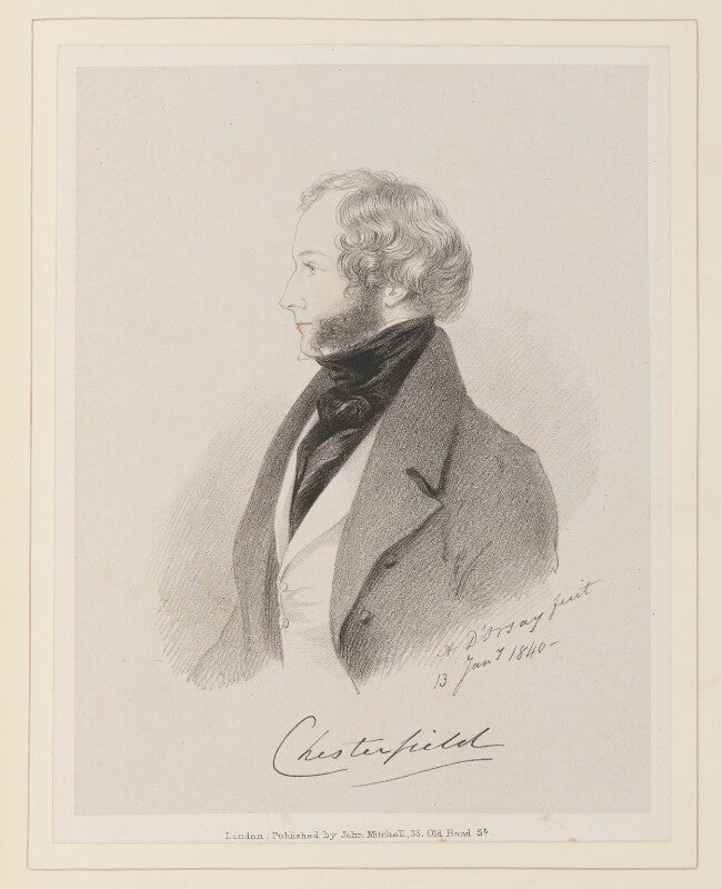 George stanhope, 6th earl of chesterfield npg d45938