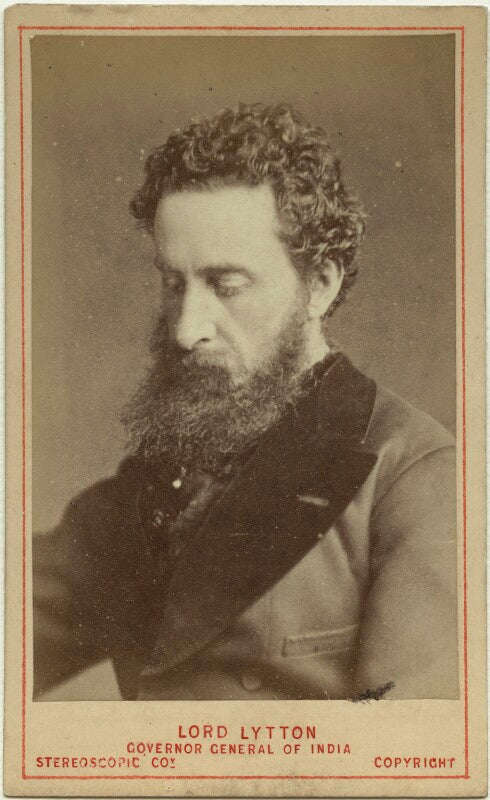 Edward robert bulwer lytton, 1st earl of lytton npg x17069