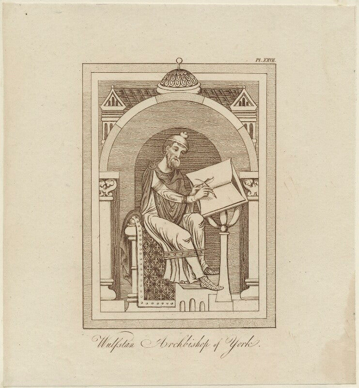 Wulfstan, archbishop of york npg d24013