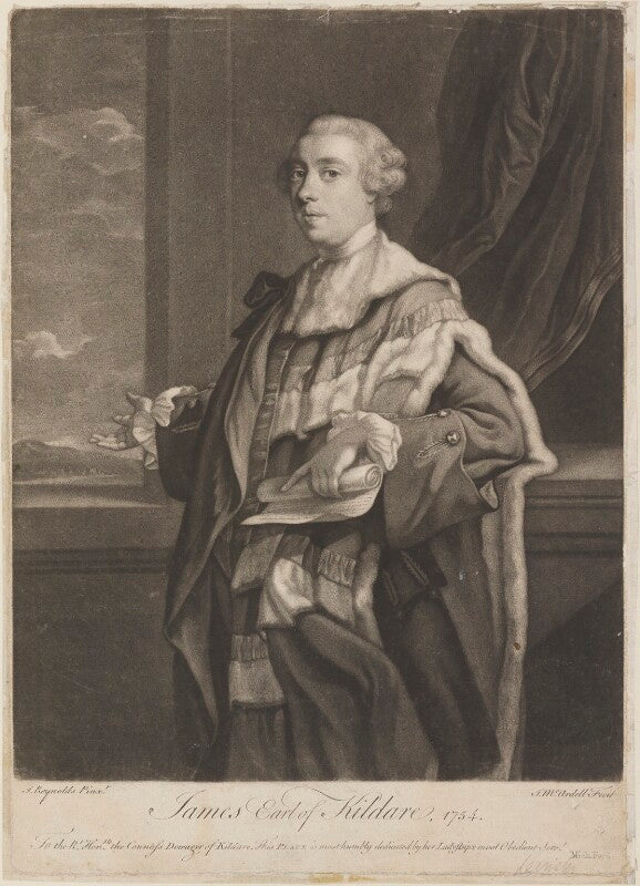 James fitzgerald, 1st duke of leinster when earl of kildare npg d14788