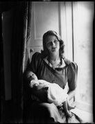 Simon Charles Henry Rufus, 4th Marquess of Reading; Margot Irene (née Duke), Marchioness of Reading NPG x154278