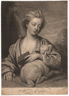 Catherine (née Kneller) Huckle as St Agnes NPG D4572