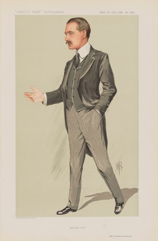 Reginald alfred stewart hollebone ('men of the day. no. 2276. "big things in oil."') npg d45666