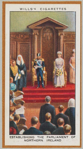 'Establishing the Parliament of Northern Ireland' (King George V; Queen Mary and others) NPG D47227