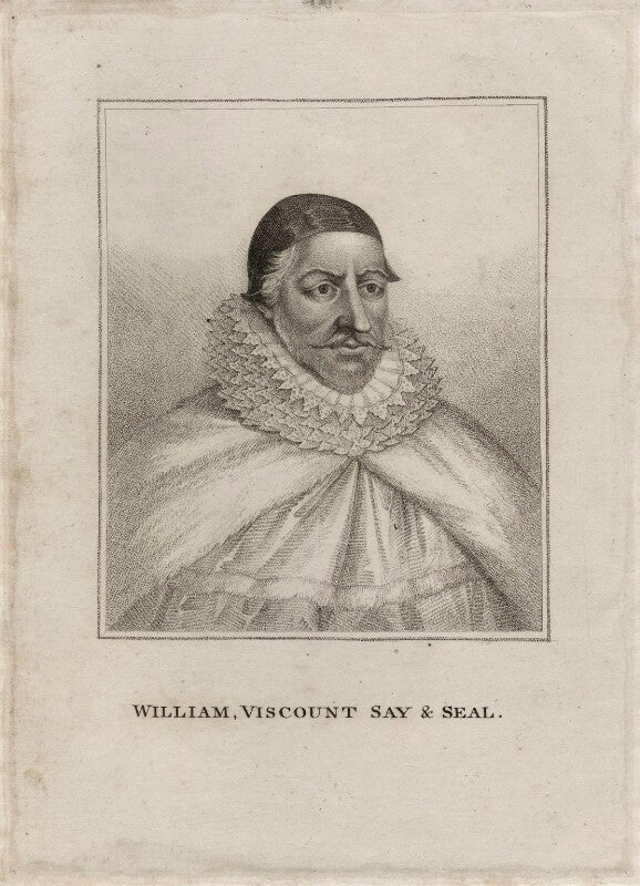 William fiennes, 1st viscount saye and sele npg d26626
