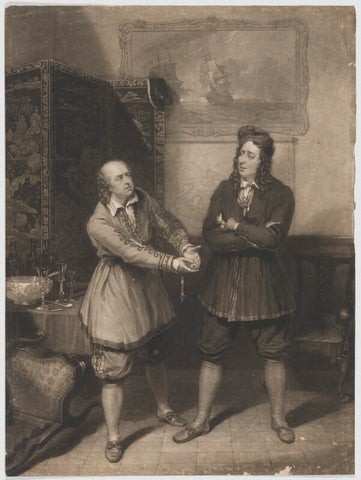 Two unknown actors NPG D39155