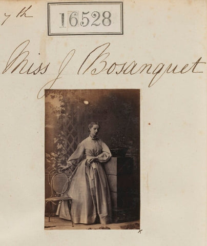 Miss J. Bosanquet NPG Ax64437