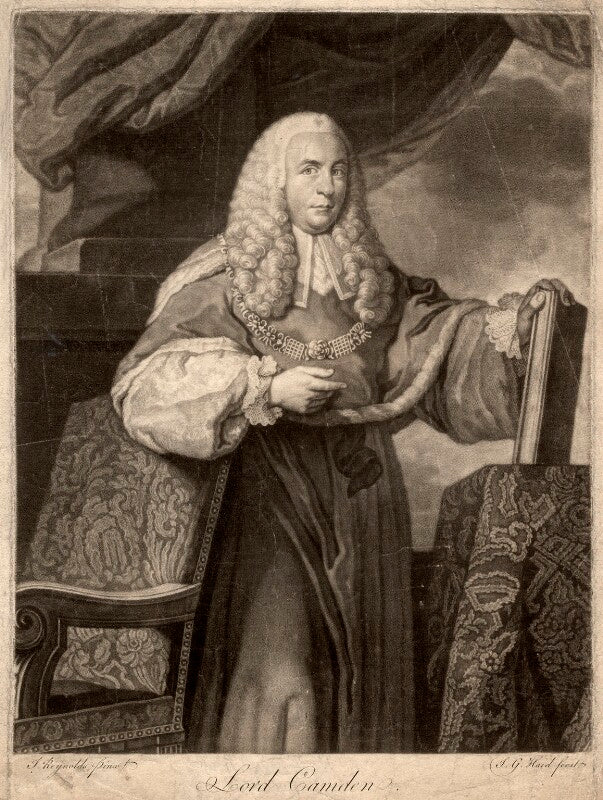 Charles pratt, 1st earl camden npg d1197