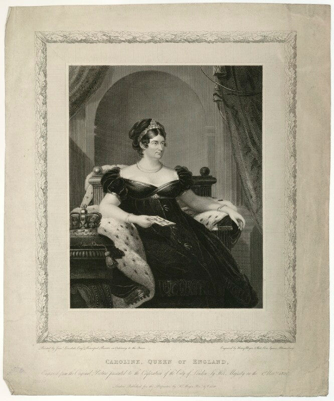 Princess caroline of brunswick wolfenbüttel npg d33361