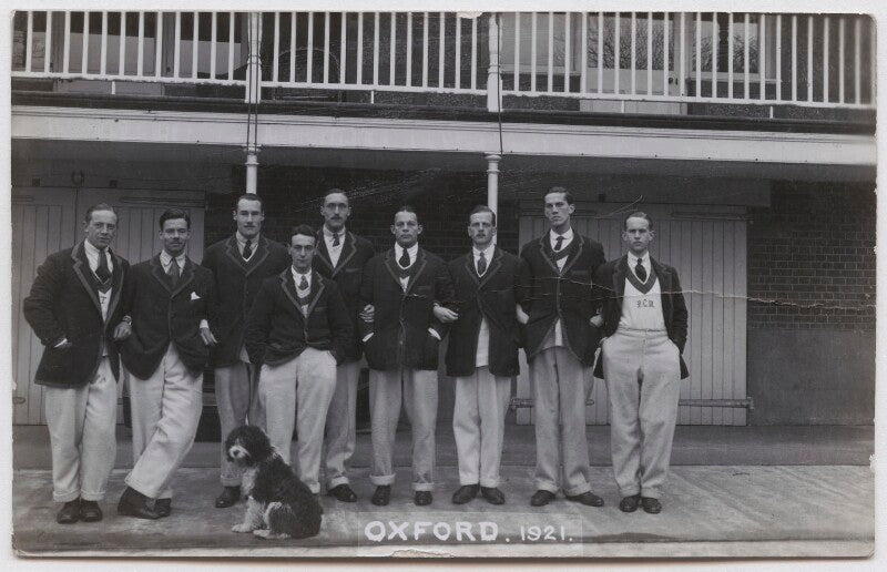 Oxford rowing crew, 1921 npg x198225