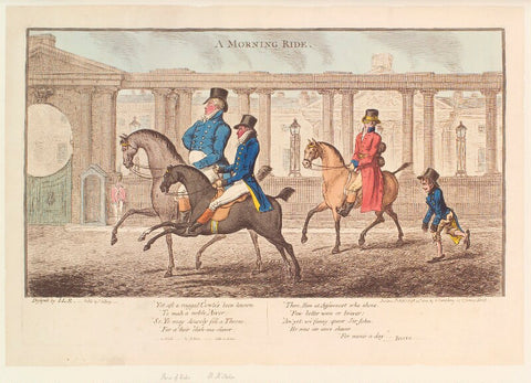 'A morning ride' (King George IV; Sir John McMahon, 1st Bt) NPG D13105