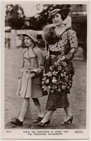 Queen Elizabeth II; Queen Elizabeth, the Queen Mother NPG x193135