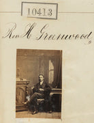 Reverend Henry Greenwood NPG Ax60127