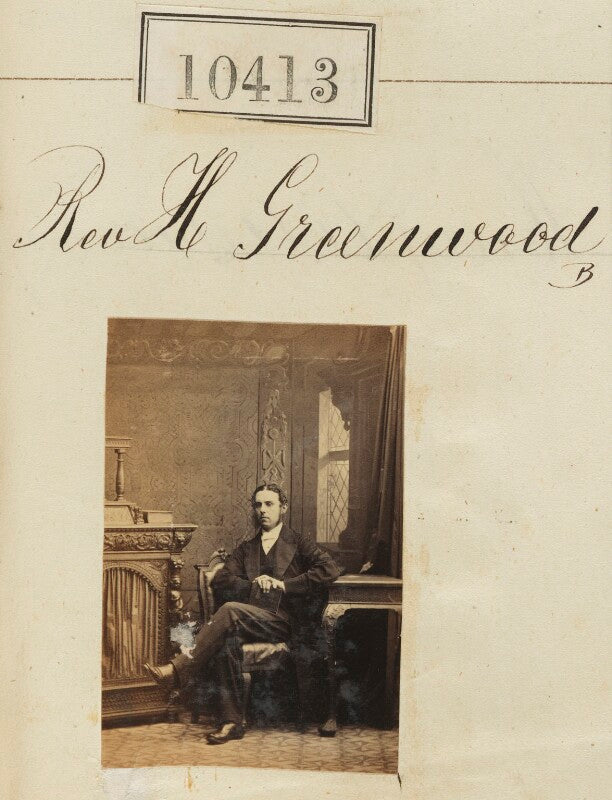 Reverend henry greenwood npg ax60127