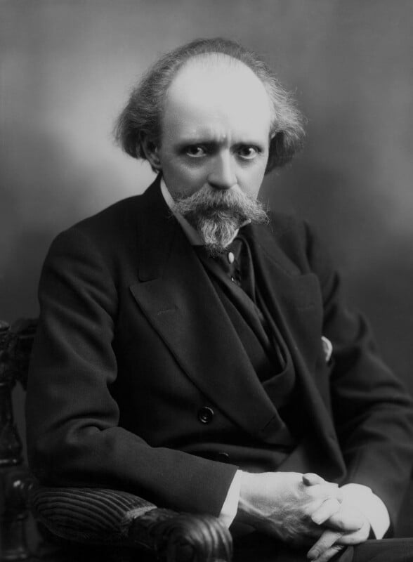 Sir (thomas henry) hall caine npg x16758