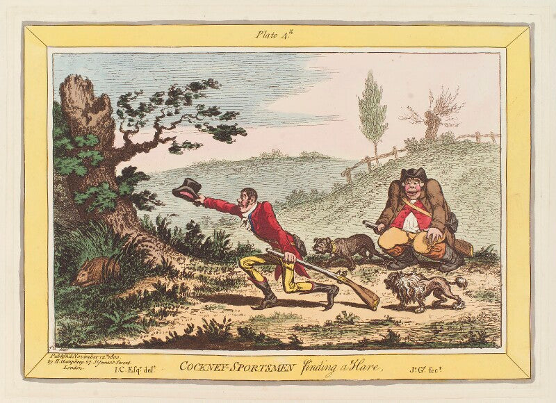 'cockney sportsmen finding a hare' npg d12746