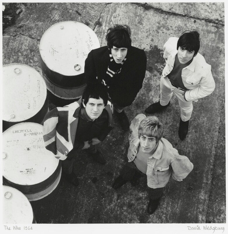 The who (pete townshend; keith moon; roger daltrey; john entwistle) npg x47360