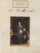 Mrs Charles Hale with her son NPG Ax51551