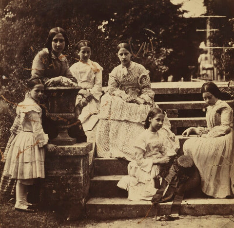 Constance Anne (née Herschel), Lady Lubbock; Caroline Emilia Mary (née Herschel), Lady Hamilton-Gordon; Margaret Louisa Marshall (née Herschel); Isabella Herschel; Francisca ('Fancy') Herschel; Matilda Rose Waterfield (née Herschel) NPG x44697