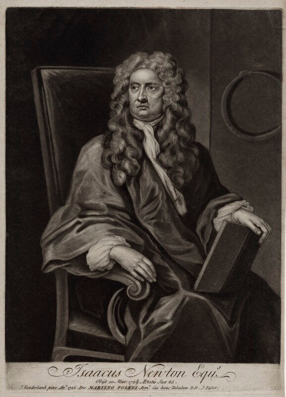 Sir isaac newton npg d27329