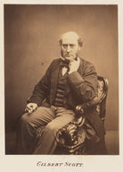 Sir George Gilbert Scott Sr NPG Ax7340