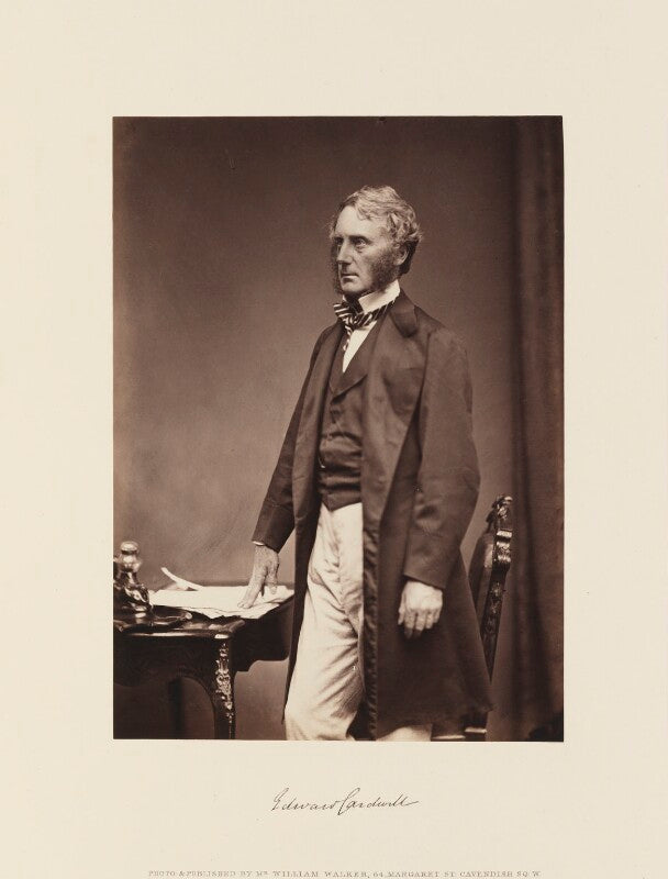 Edward cardwell, viscount cardwell npg ax15863