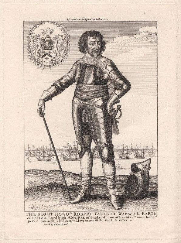 Robert rich, 2nd earl of warwick npg d7576